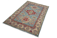 Afghan Kazak Rug, 130 x 194 cm
