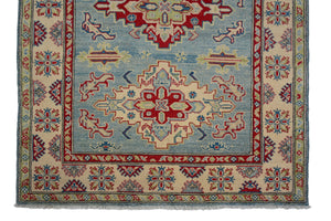Afghan Kazak Rug, 130 x 194 cm