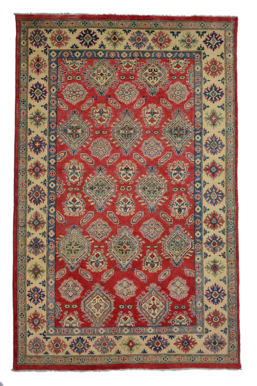 Afghan Kazak Rug, 198 x 288 cm