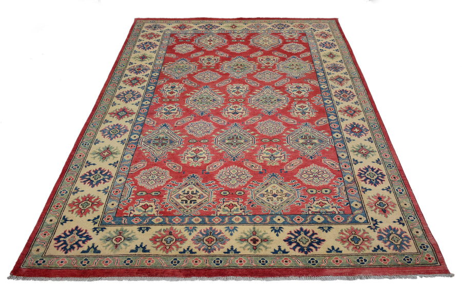 Afghan Kazak Rug, 198 x 288 cm
