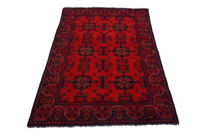 Afghan Khal Mohammadi Rug, 124 x 190 cm (New Arrival)