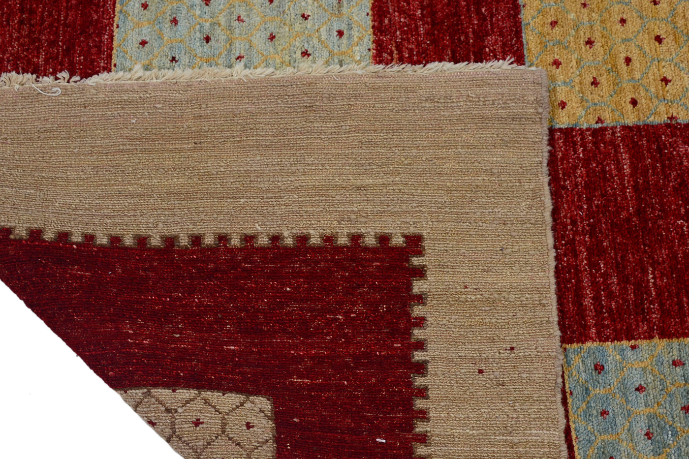 Gabbeh Persian Rug – Pearl Inkblot