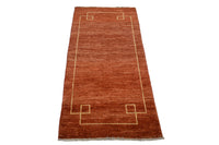 Persian Gabbeh Rug, 68  x 146 cm