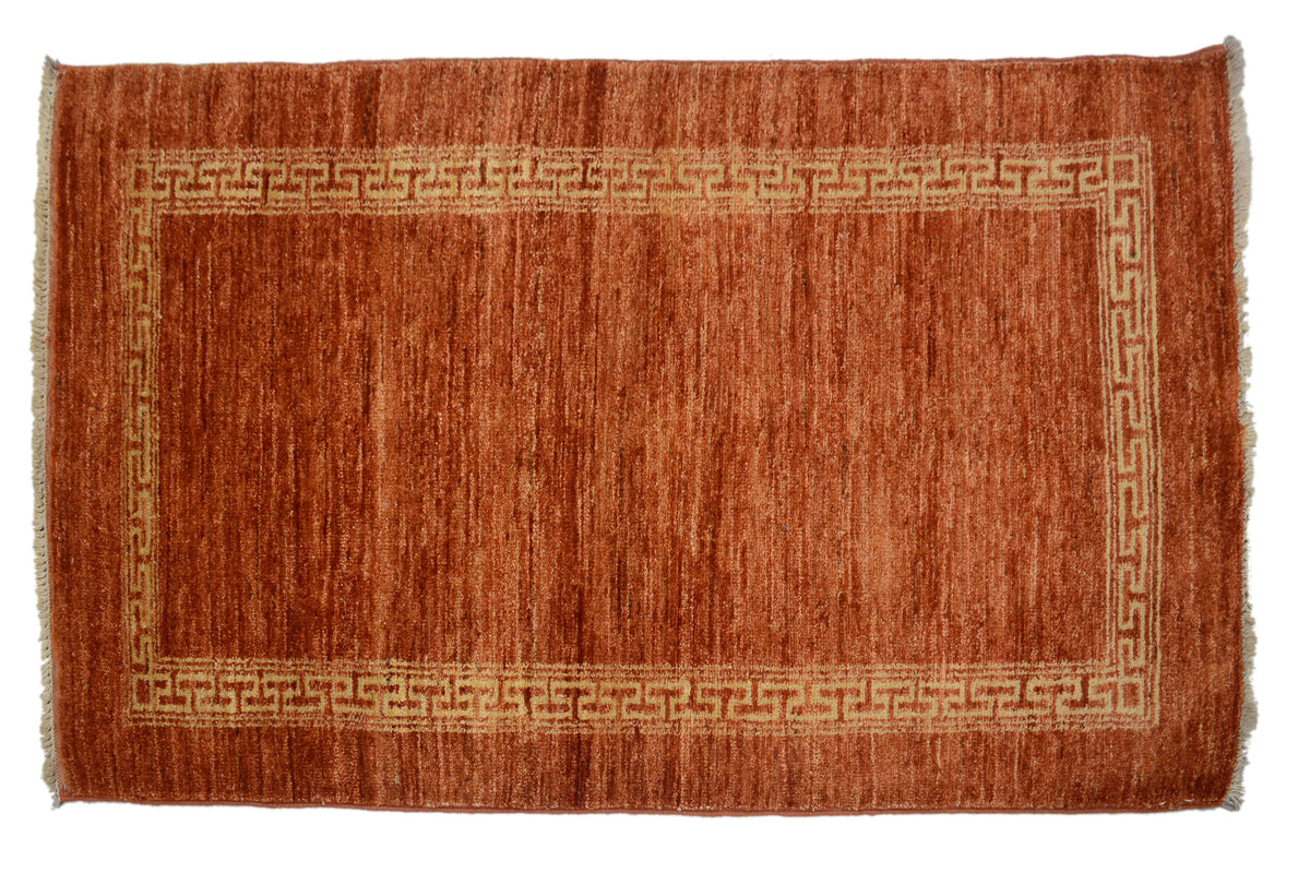 Gabbeh Persian Rug – Copper Ground