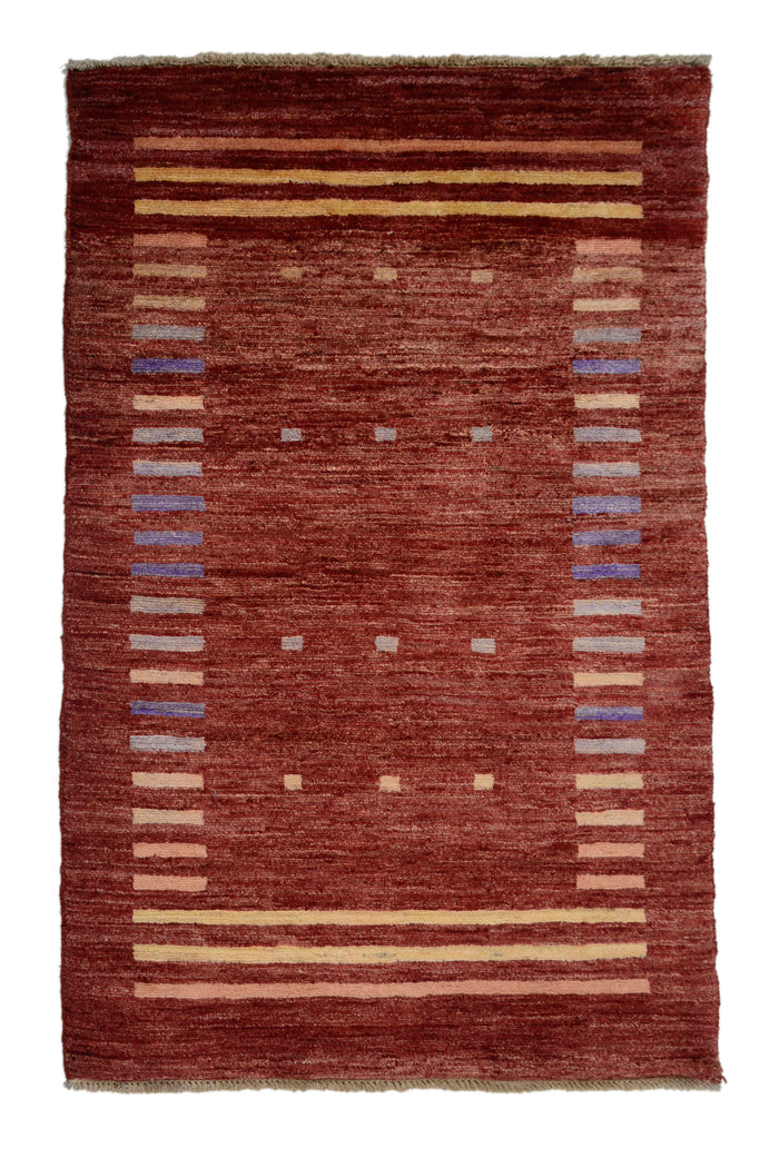 Gabbeh Oriental Rug – Pomegranate Warmth