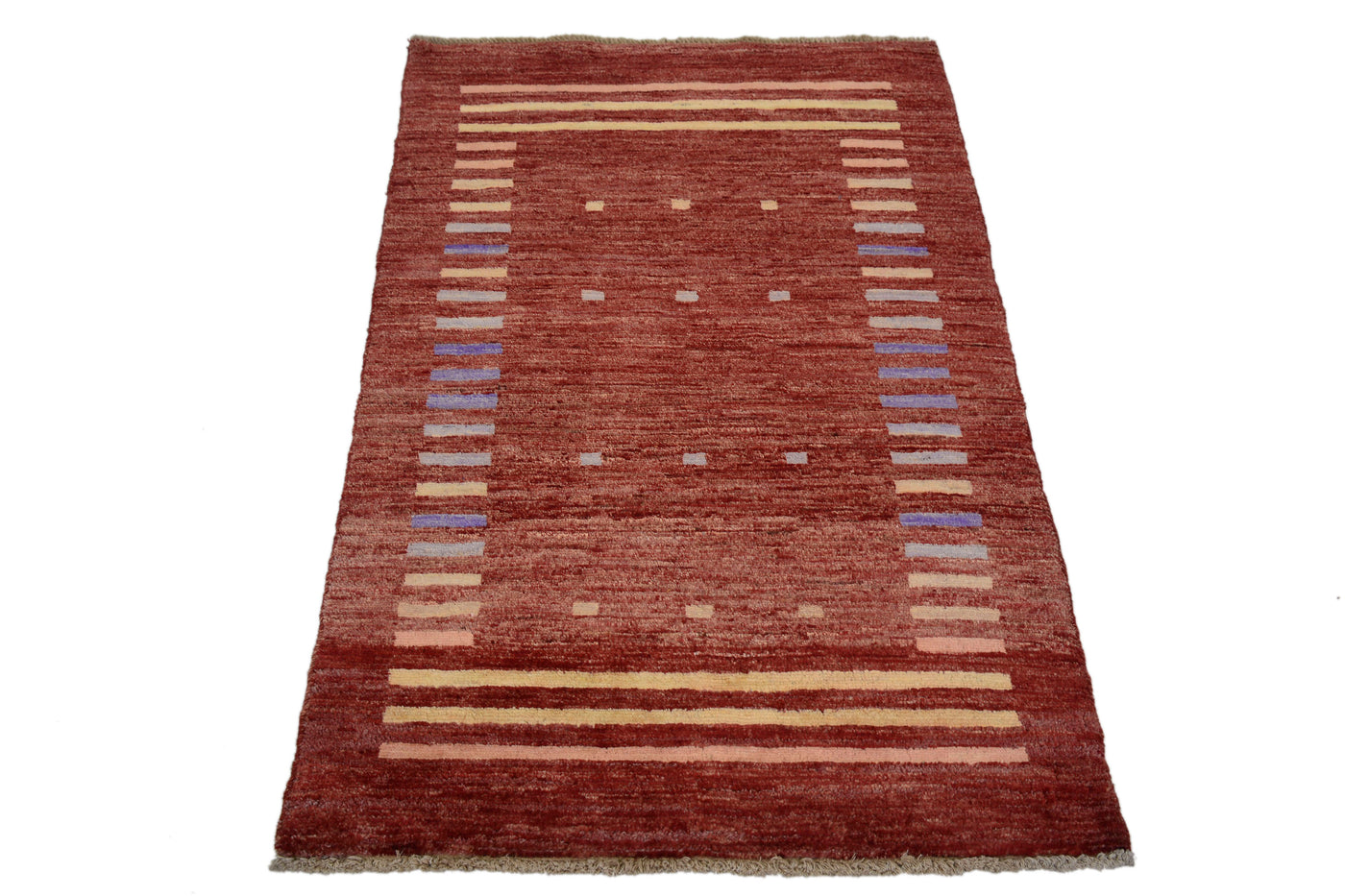 Gabbeh Persian Rug – Pomegranate Warmth
