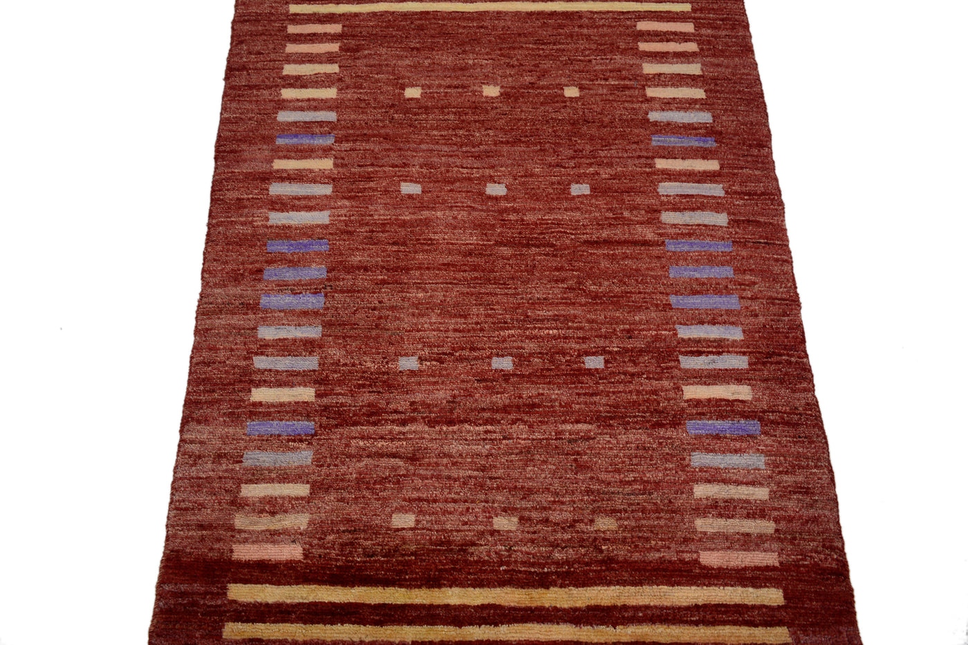 Gabbeh Persian Rug – Pomegranate Warmth