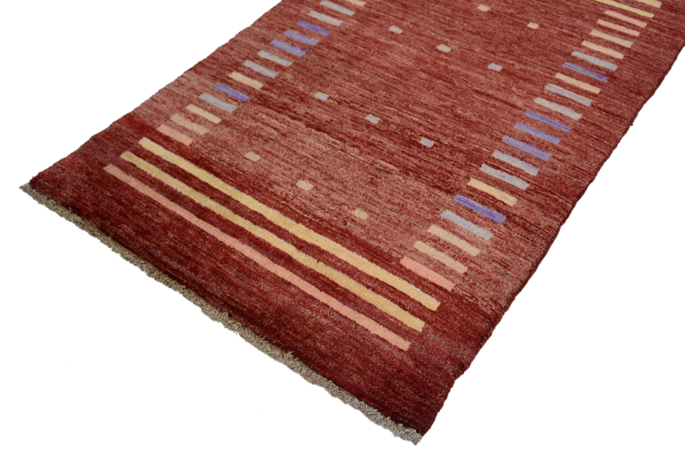 Gabbeh Persian Rug – Pomegranate Warmth
