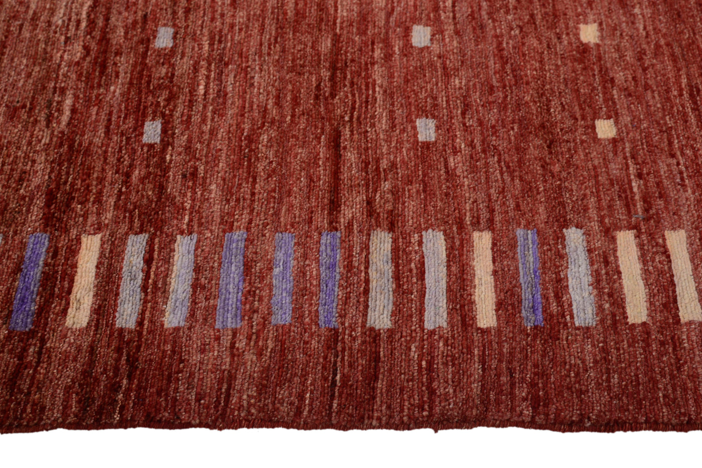 Gabbeh Persian Rug – Pomegranate Warmth