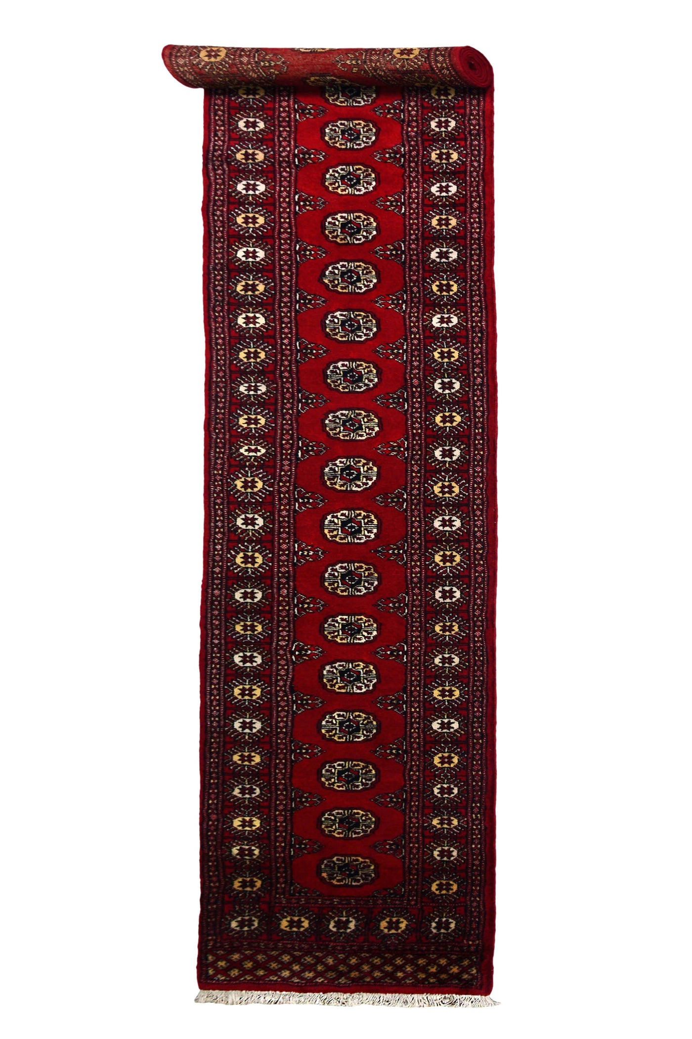 Bukhara Persian Runner – Garnet Tapestry