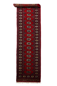 Bukhara Persian Runner, 78 x 417 cm