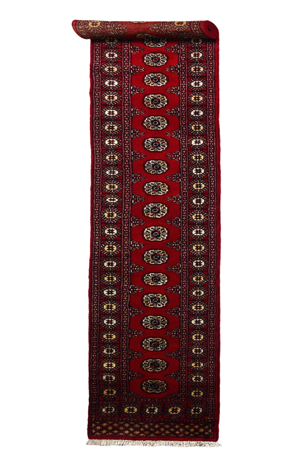 Bukhara Persian Runner, 78 x 417 cm