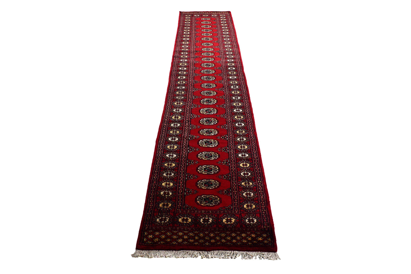 Bukhara Persian Runner – Garnet Tapestry