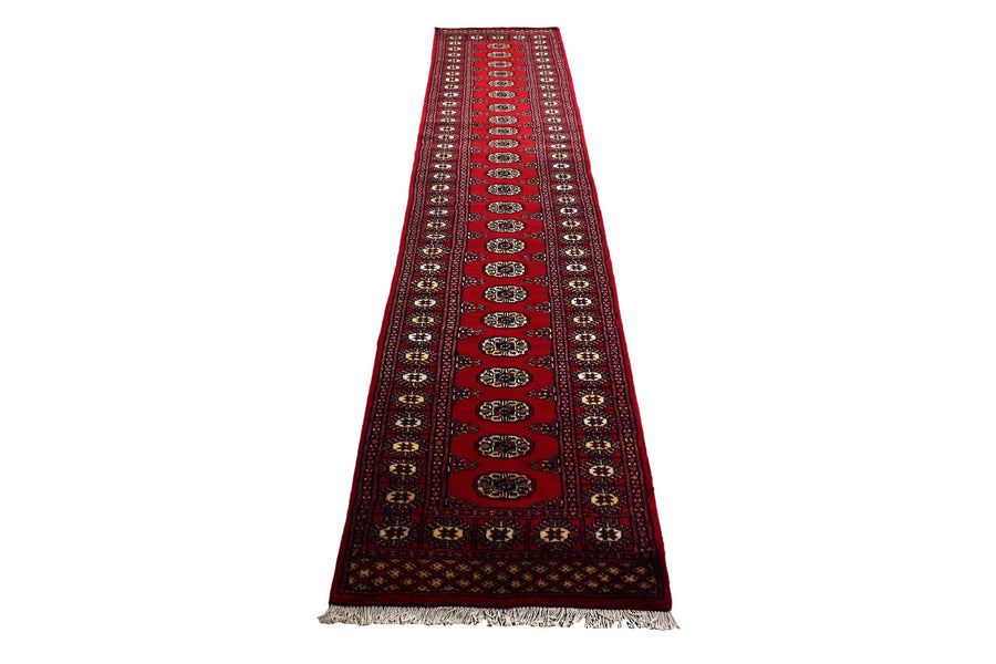 Bukhara Persian Runner, 78 x 417 cm