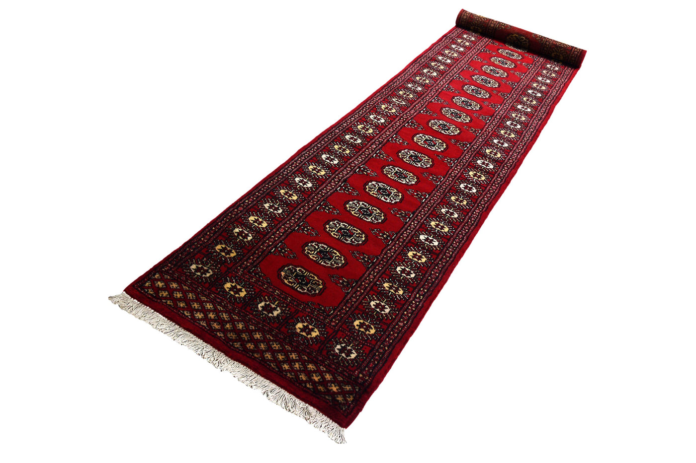 Bukhara Persian Runner – Garnet Tapestry