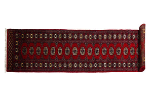 Bukhara Persian Runner, 78 x 417 cm