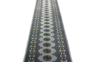 Bukhara Persian Runner, 83 x 441 cm