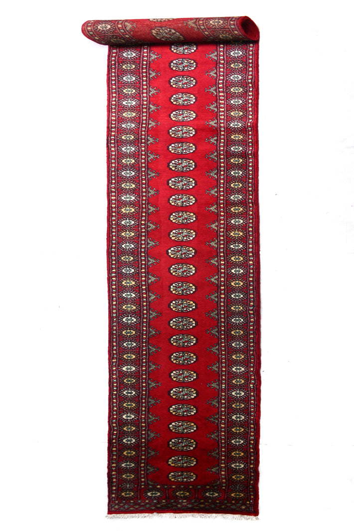Bukhara Persian Runner, 77 x 602 cm (New Arrival)