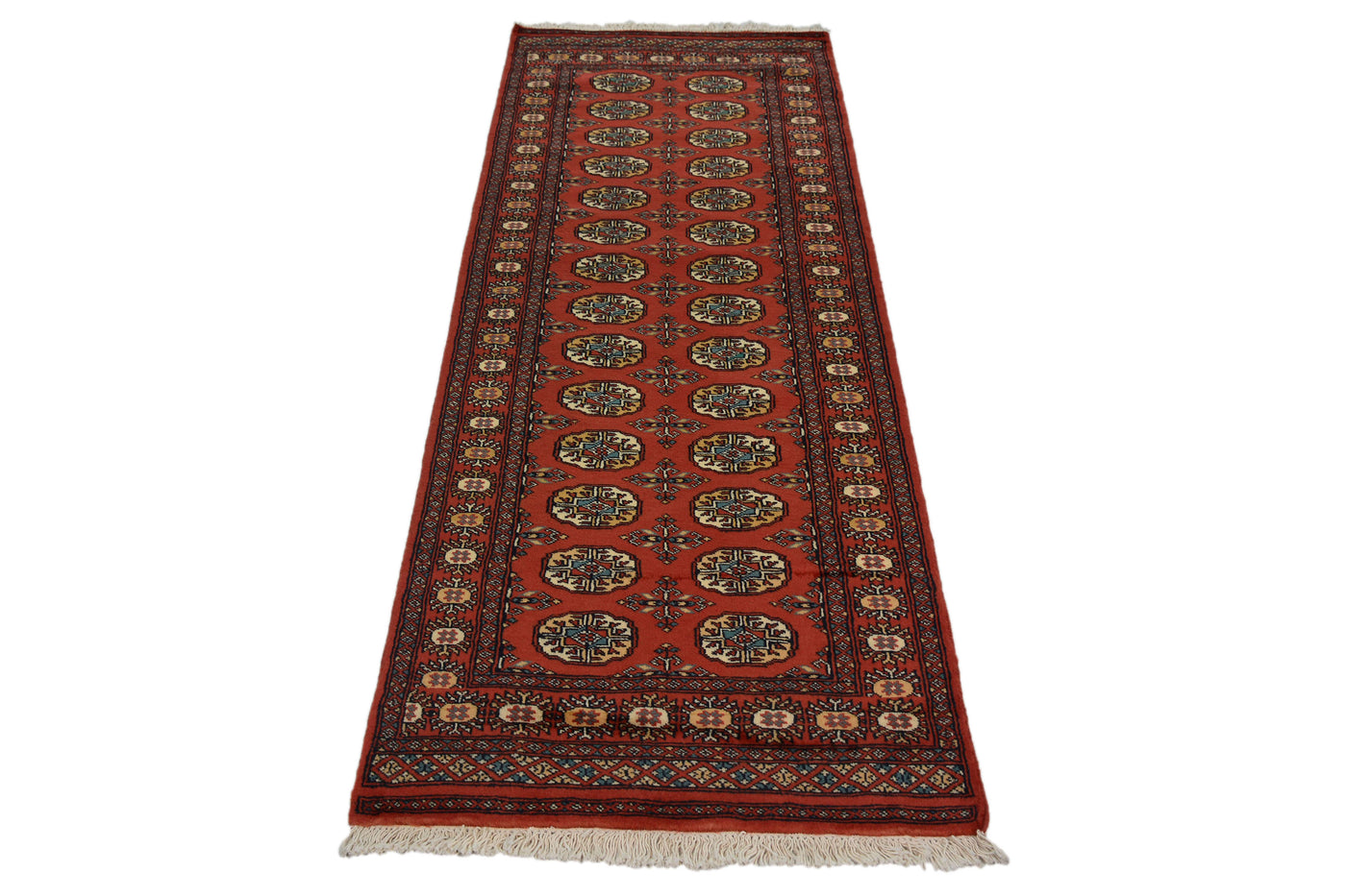 Bukhara Persian Runner – Claret Tapestry