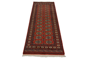 Bukhara Persian Runner, 83 x 226 cm