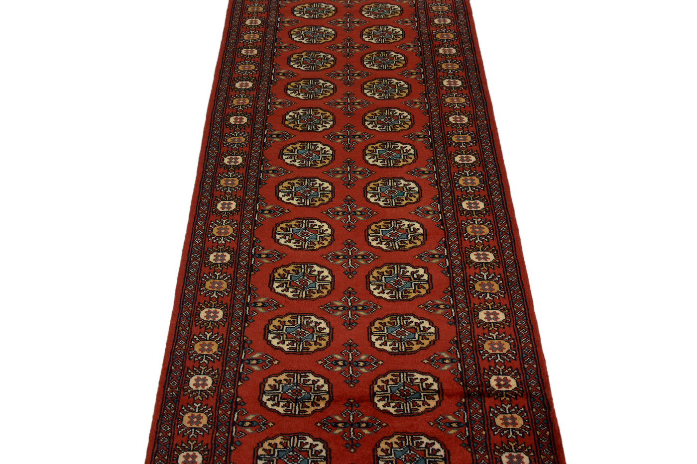 Bukhara Persian Runner – Claret Tapestry