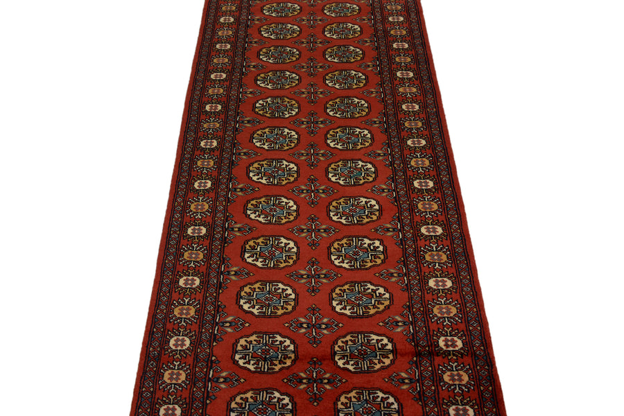 Bukhara Persian Runner, 83 x 226 cm