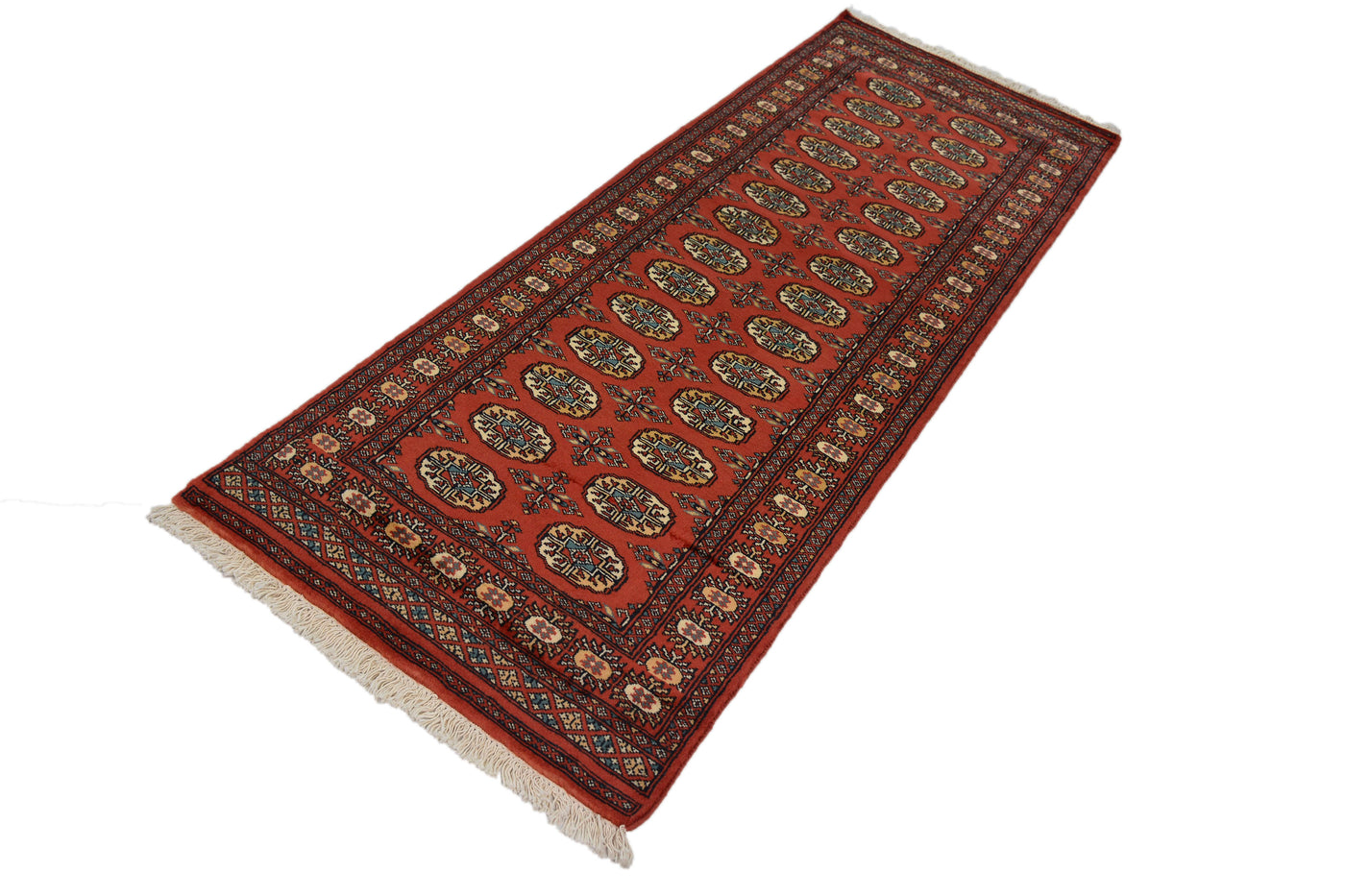 Bukhara Persian Runner – Claret Tapestry