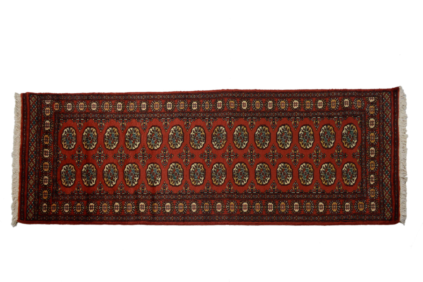 Bukhara Persian Runner – Claret Tapestry