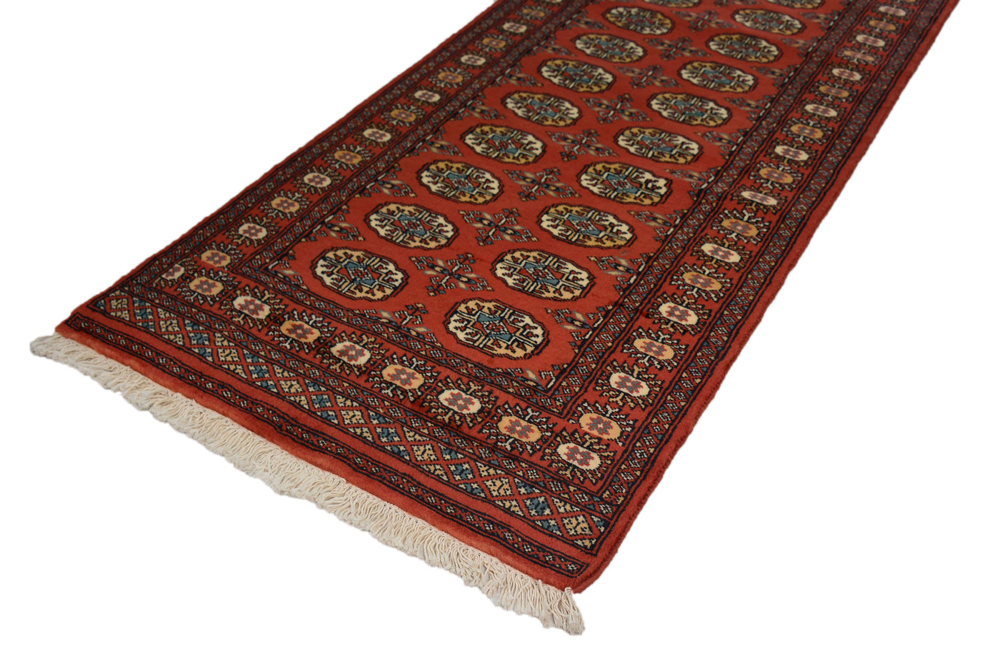 Bukhara Persian Runner – Claret Tapestry
