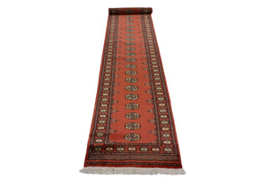 Bukhara Persian Runner, 76 x 496 cm