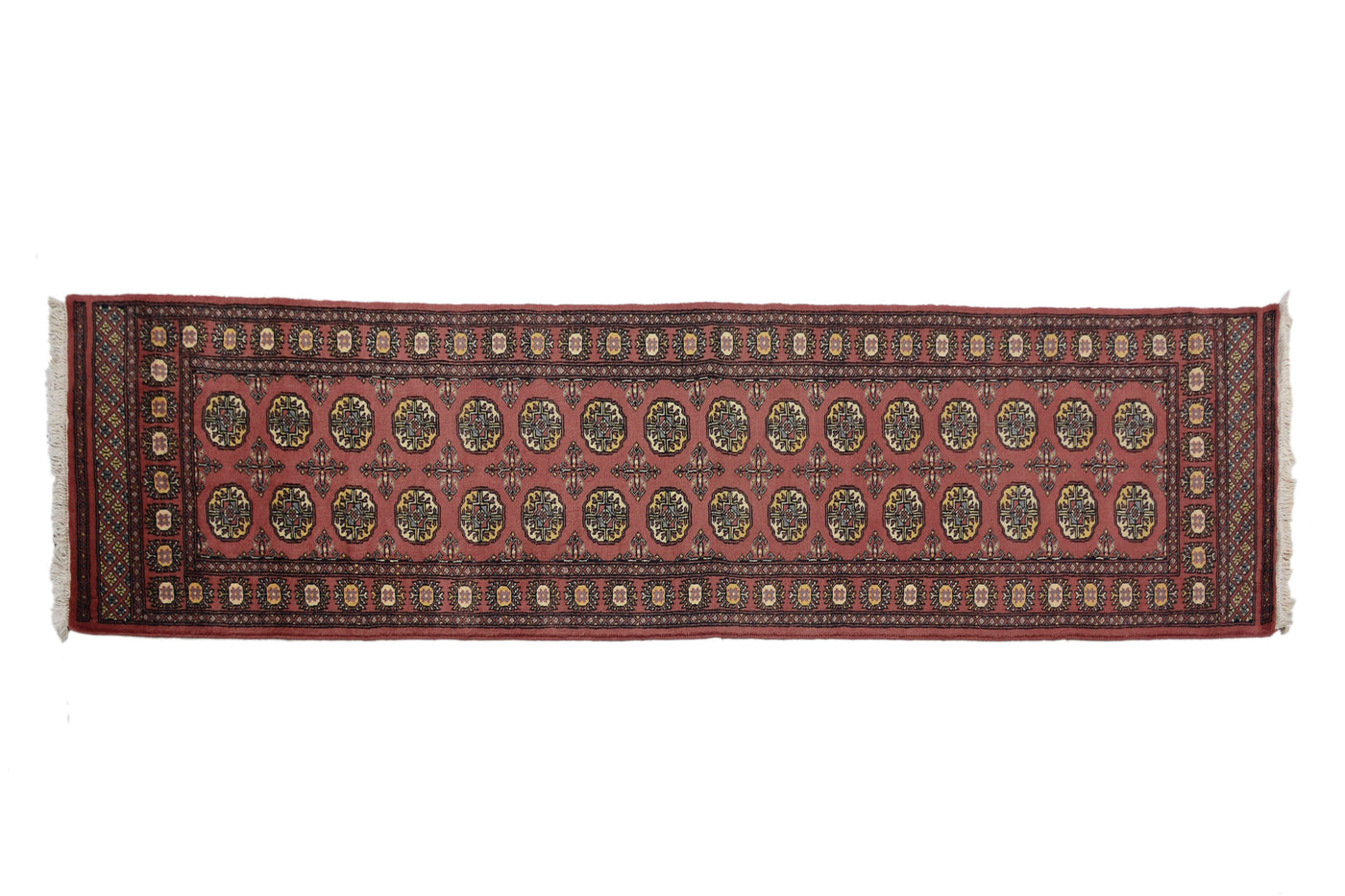 Bukhara Persian Runner – Claret Bands