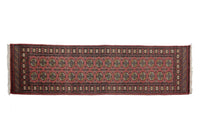 Bukhara Persian Runner, 80 x 275 cm