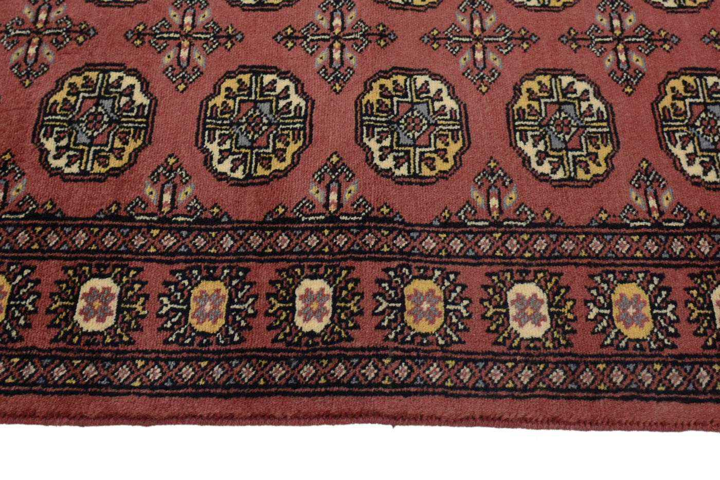 Bukhara Persian Runner – Claret Bands