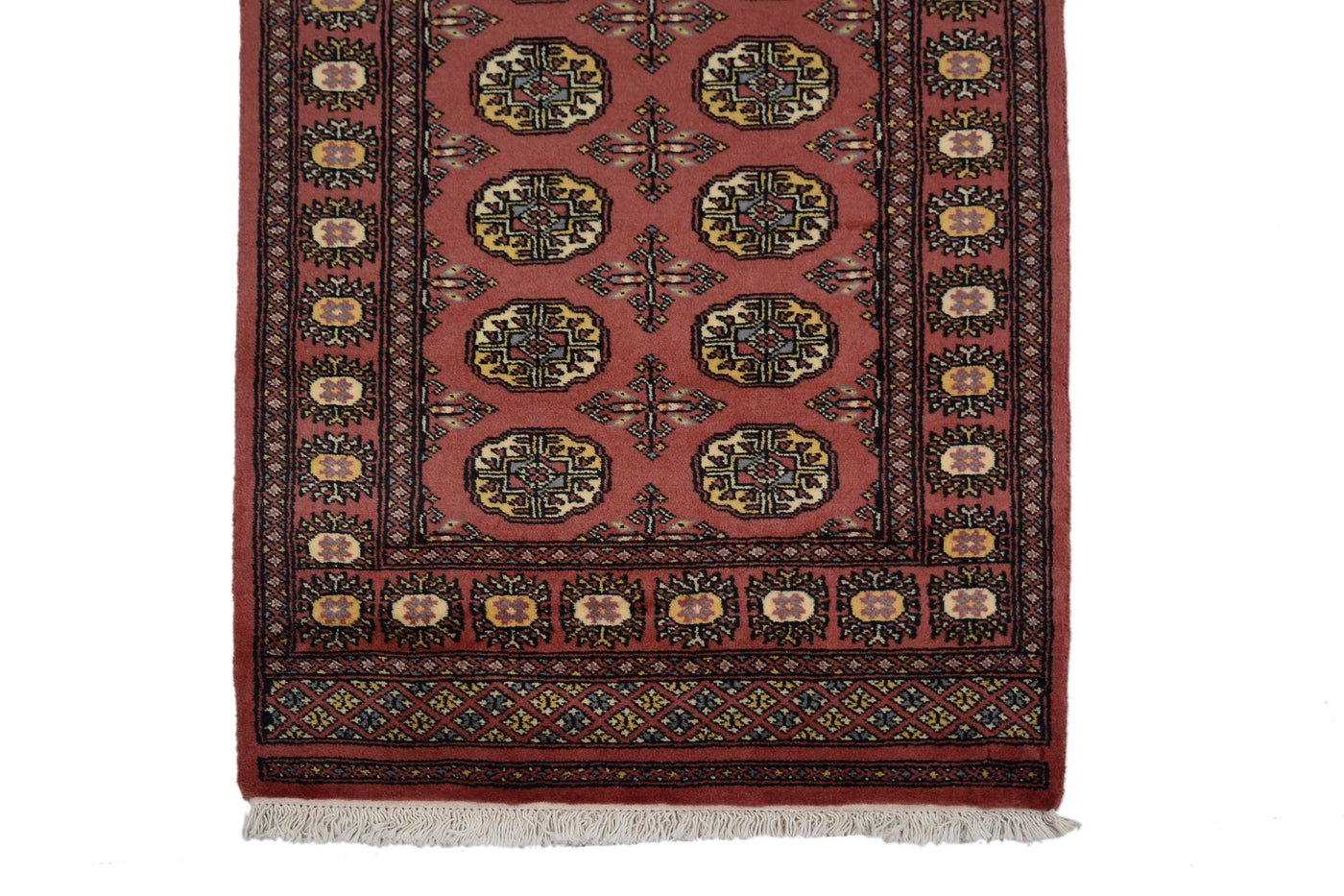 Bukhara Persian Runner – Claret Bands