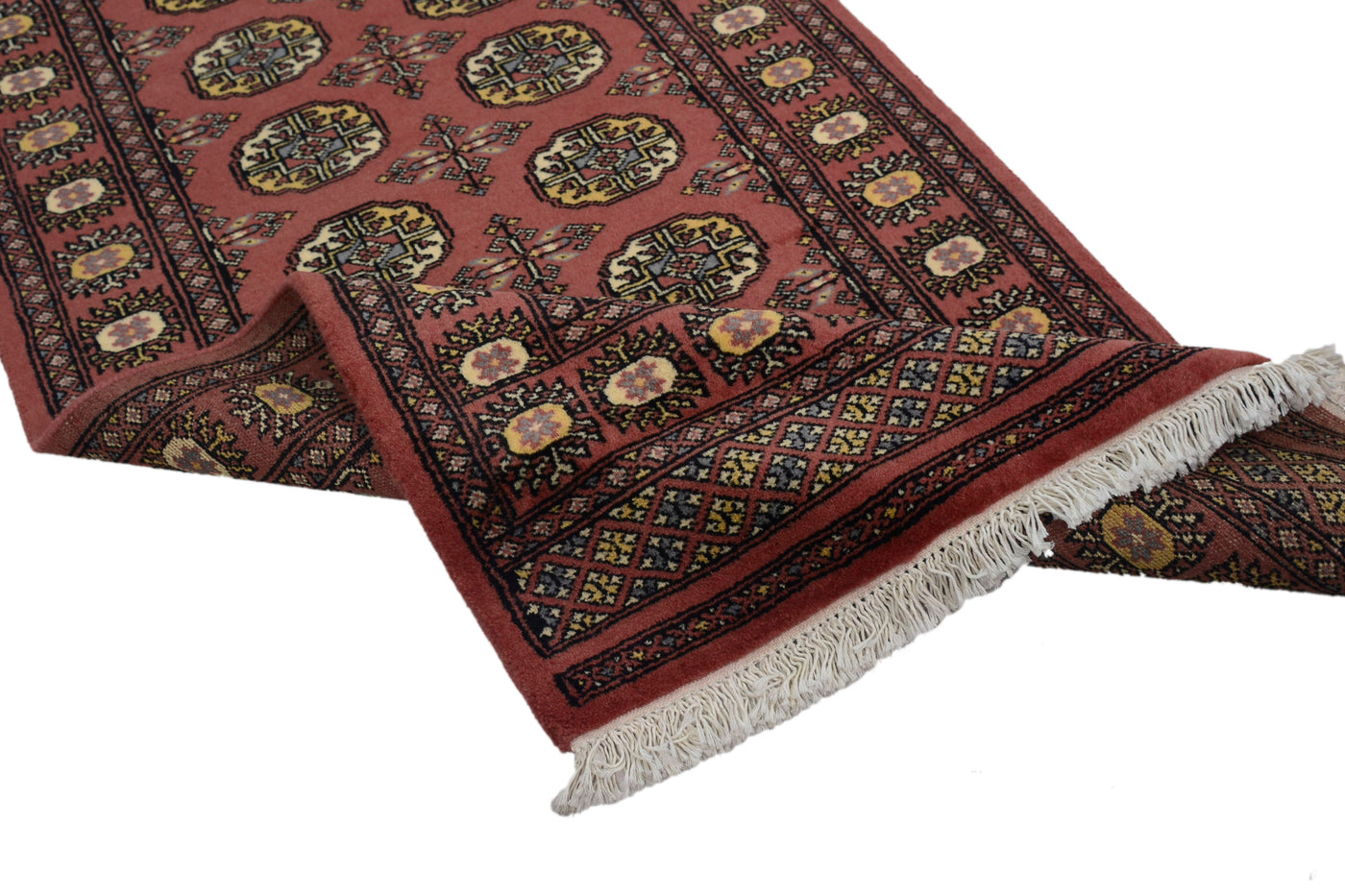 Bukhara Persian Runner – Claret Bands