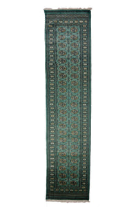 Bukhara Persian Runner, 80 x 363 cm
