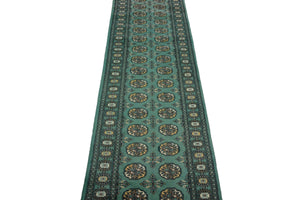 Bukhara Persian Runner, 80 x 363 cm