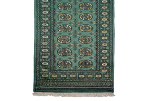 Bukhara Persian Runner, 80 x 363 cm