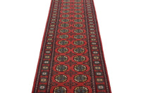 Bukhara Persian Runner, 83 x 275 cm
