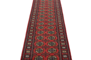 Bukhara Persian Runner, 83 x 275 cm
