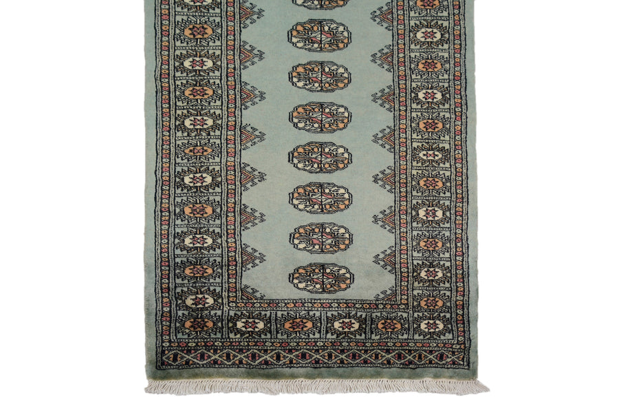Bukhara Persian Runner, 78 x 375 cm