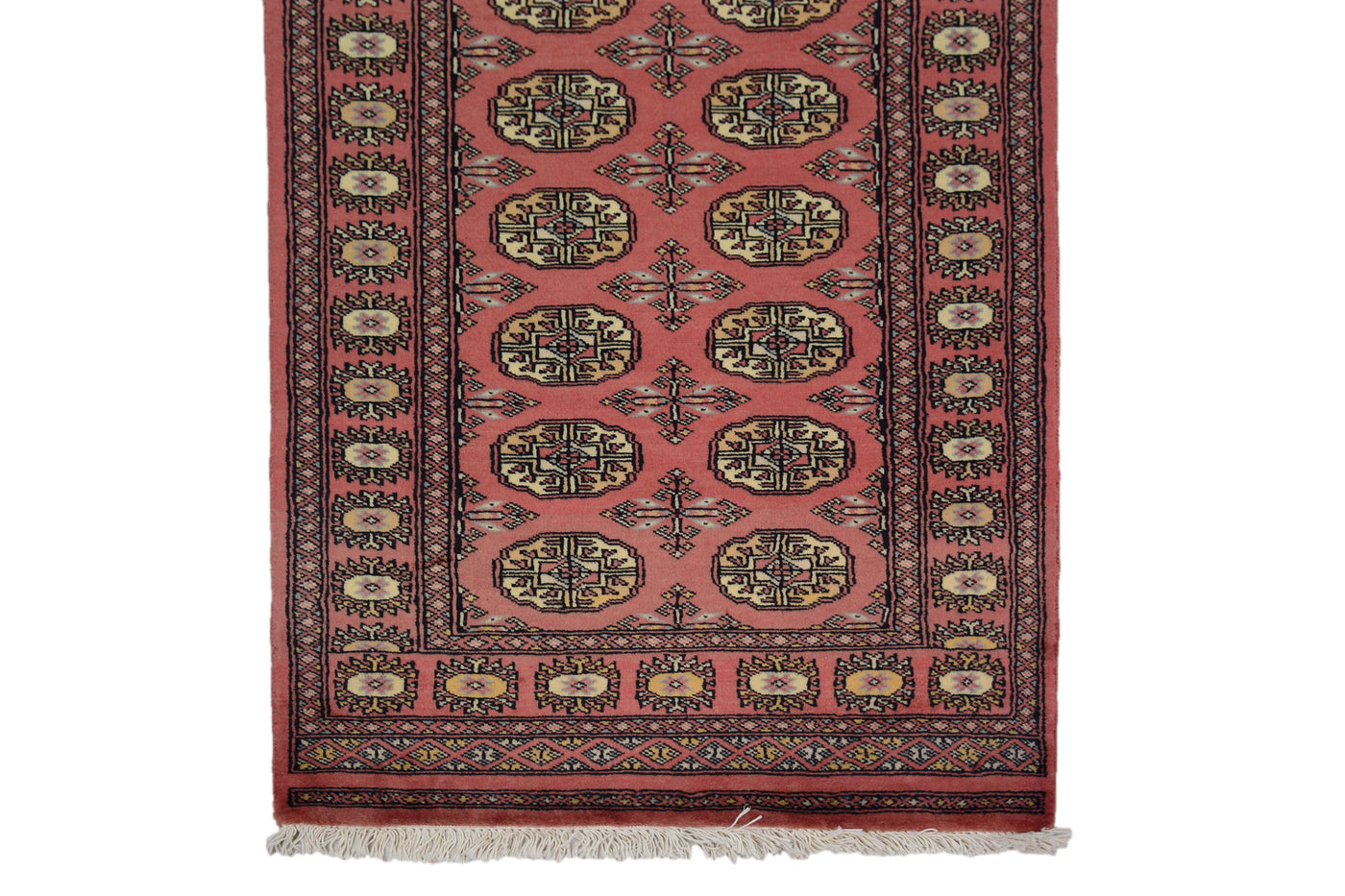 Bukhara Persian Runner – Crimson Chevron