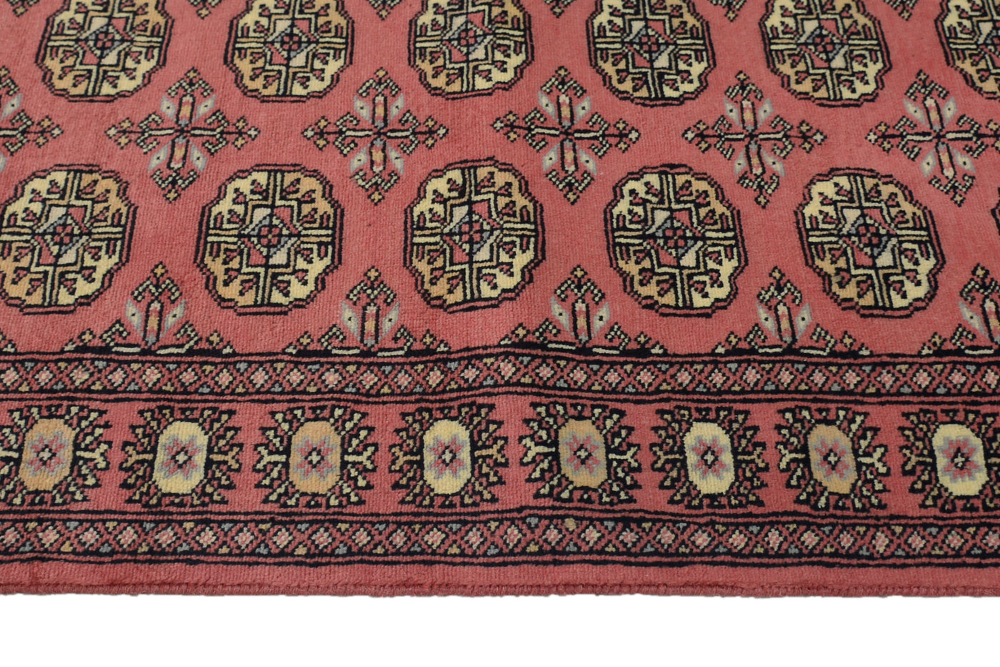 Bukhara Persian Runner – Crimson Chevron
