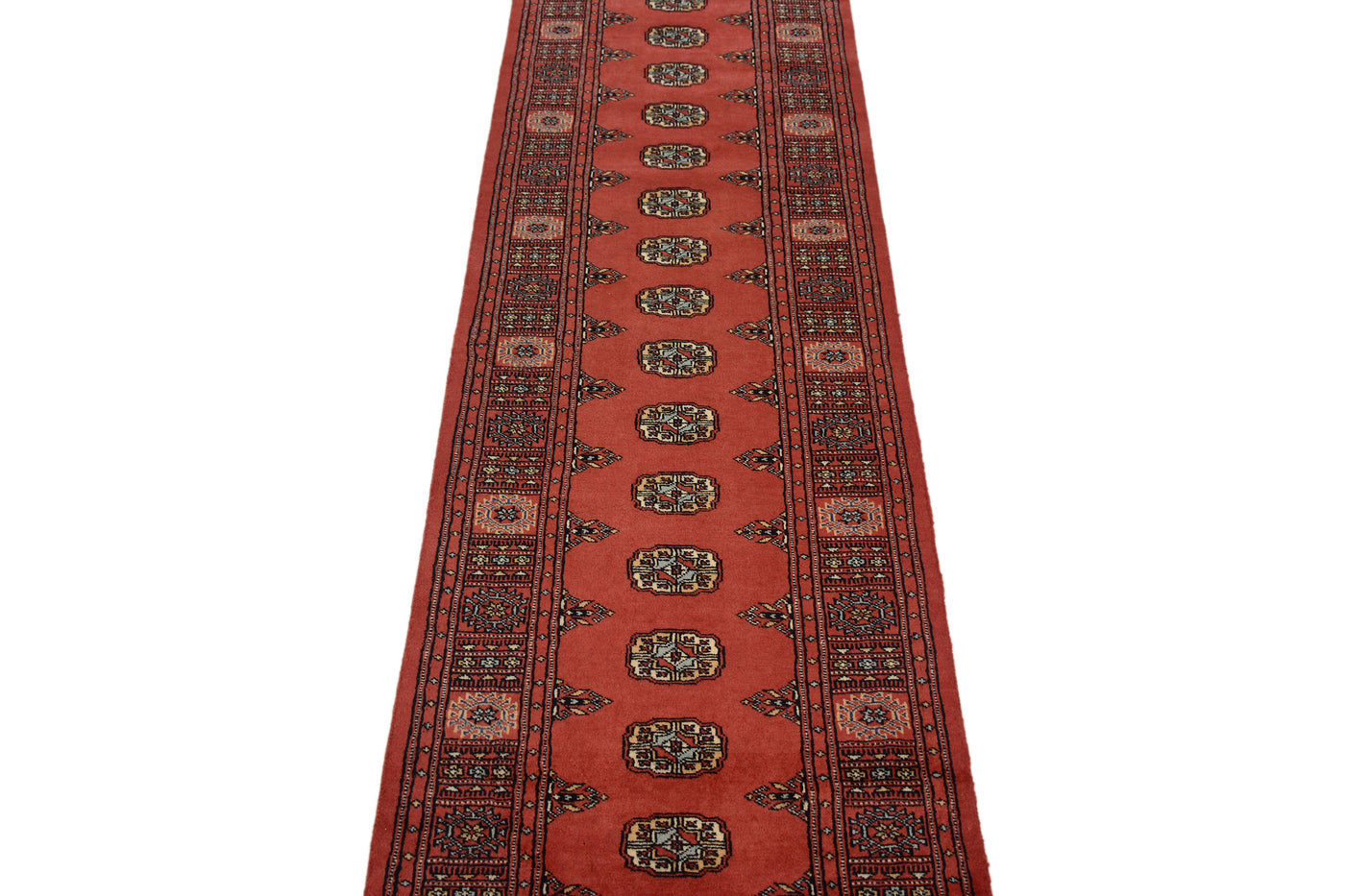 Bukhara Persian Runner – Claret Trail