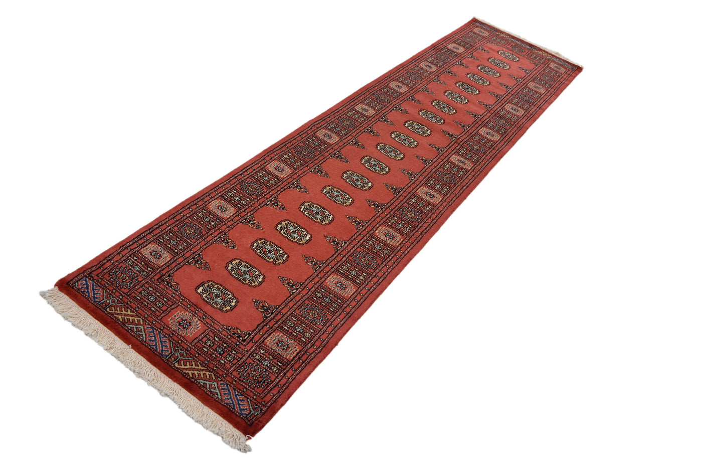 Bukhara Persian Runner – Claret Trail
