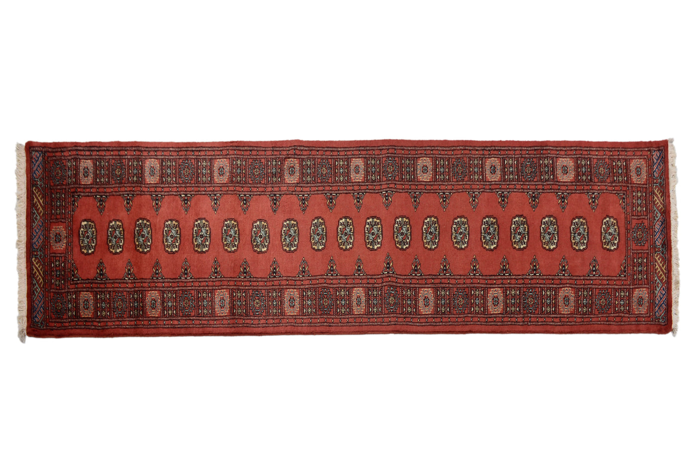 Bukhara Persian Runner – Claret Trail