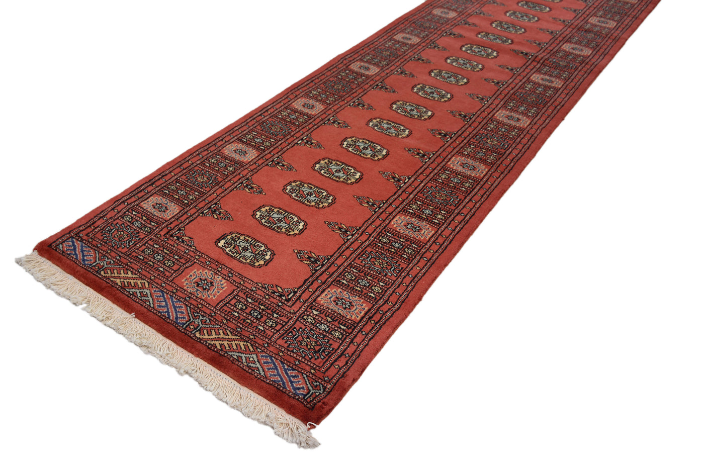 Bukhara Persian Runner – Claret Trail