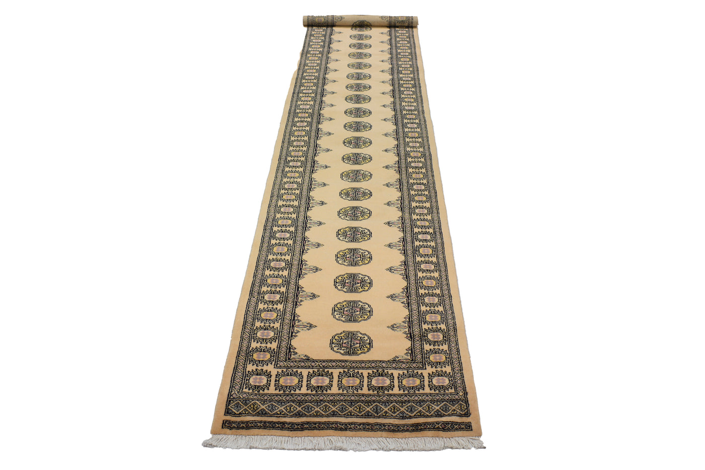 Bukhara Persian Runner – Wheat Tapestry