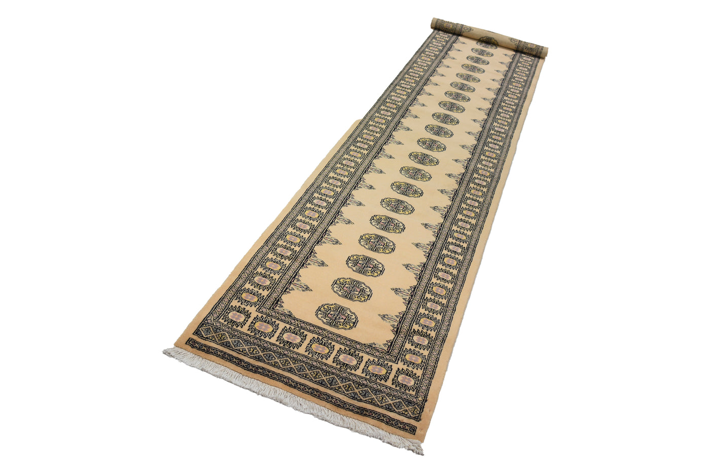 Bukhara Persian Runner – Wheat Tapestry