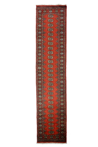 Bukhara Persian Runner, 78 x 363 cm